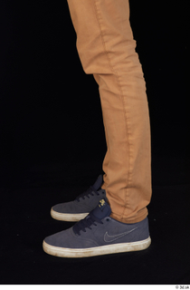 Falcon White blue sneakers brown trousers calf casual dressed 0003.jpg
